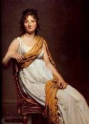 Jacques-Louis  David Madame Raymond de Verninac Sweden oil painting artist